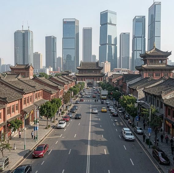 Beijing city street