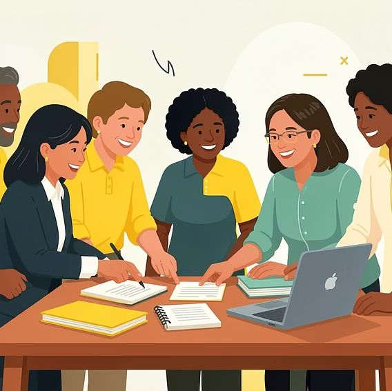 International teachers building a support network